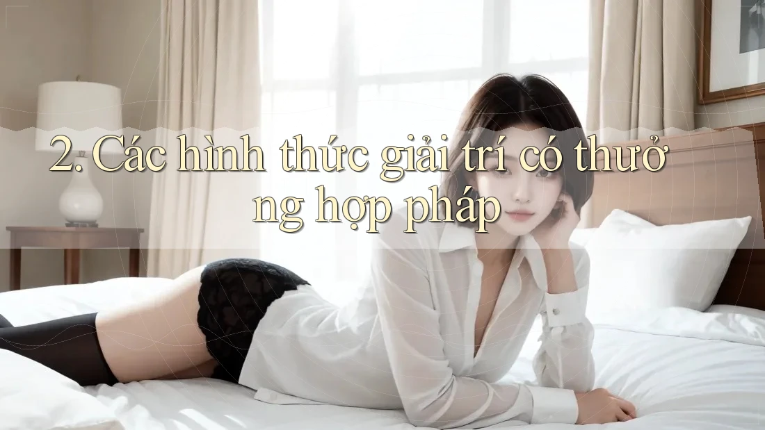 2. Các hình thức giải trí có thưởng hợp pháp