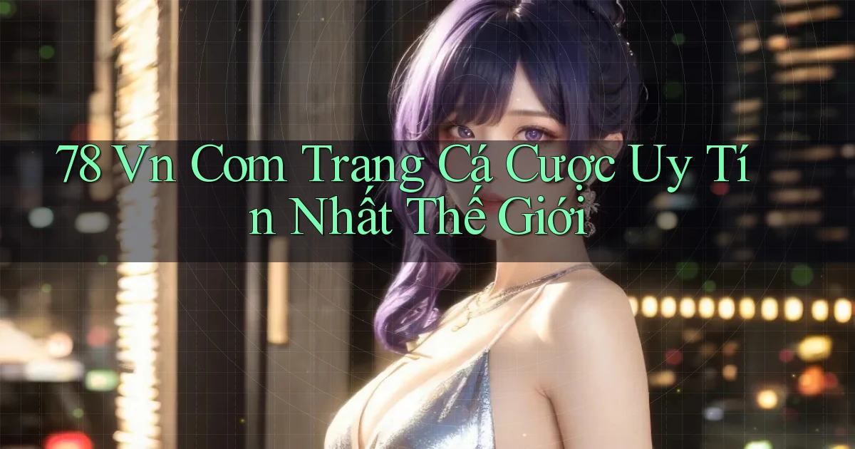 78 vn com trang cá cược uy tín nhất thế giới