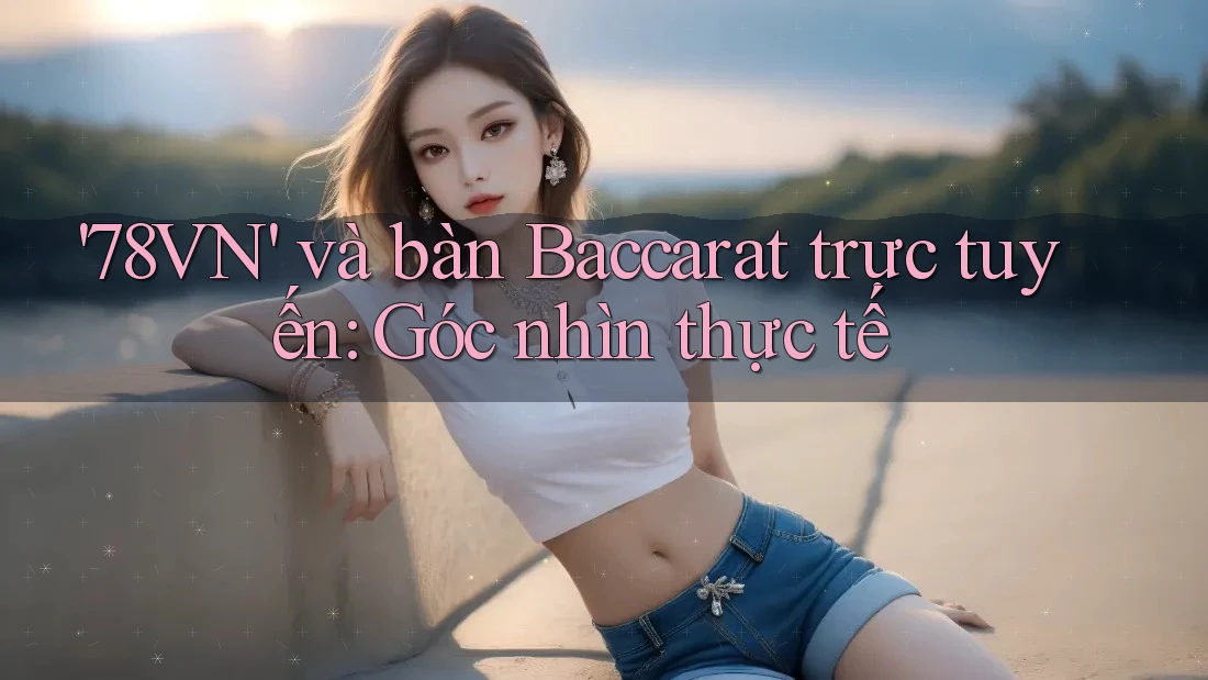 '78VN' và bàn Baccarat trực tuyến: Góc nhìn thực tế