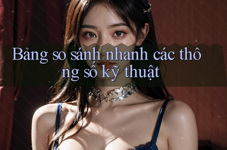 Bảng so sánh nhanh các thông số kỹ thuật