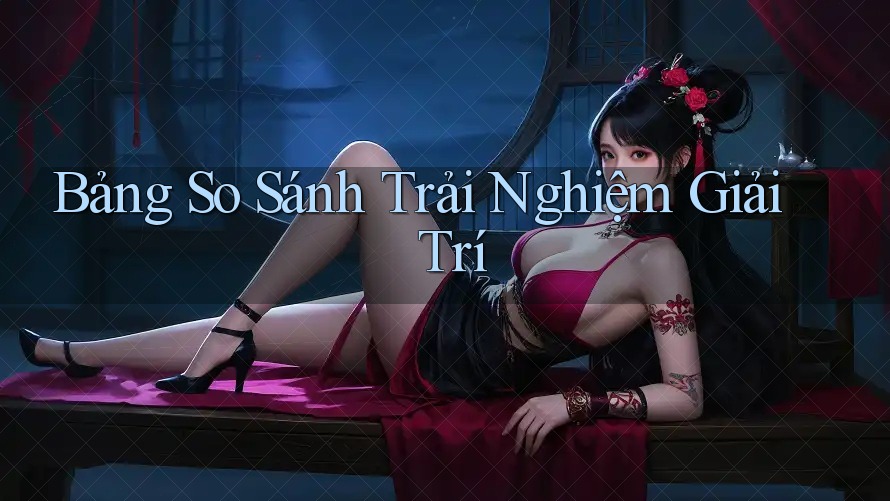 Bảng so sánh trải nghiệm giải trí Bảng so sánh trải nghiệm giải trí