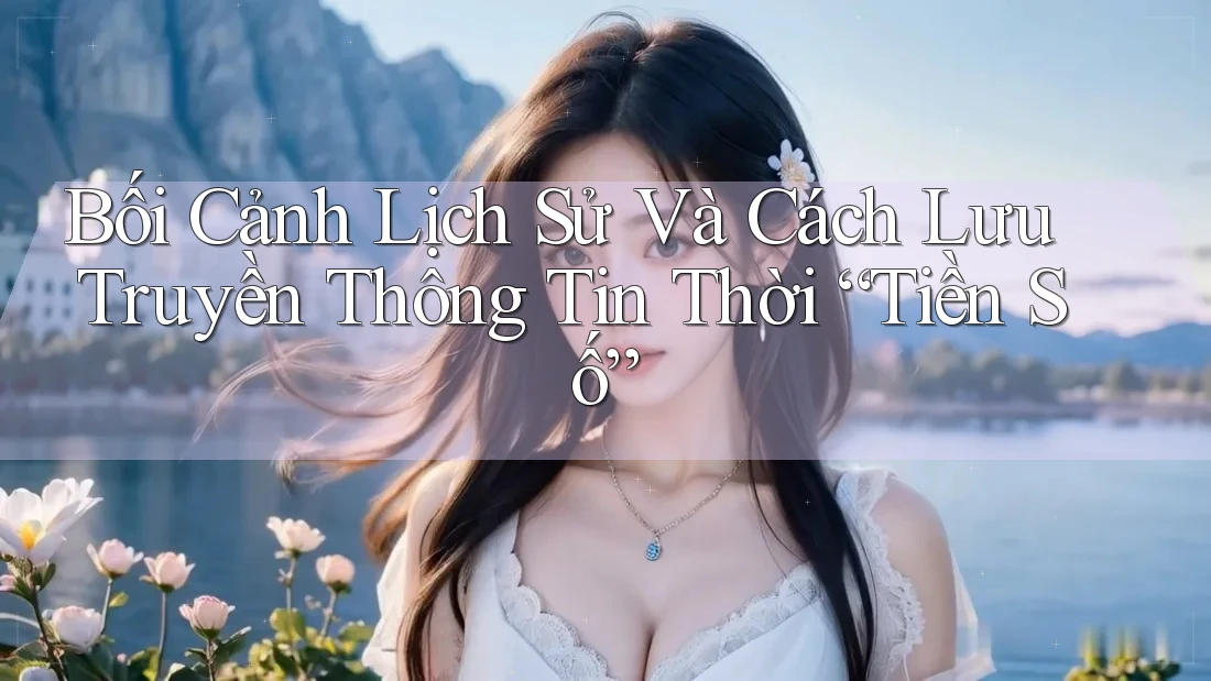 Bối Cảnh Lịch Sử Và Cách Lưu Truyền Thông Tin Thời “Tiền Số”