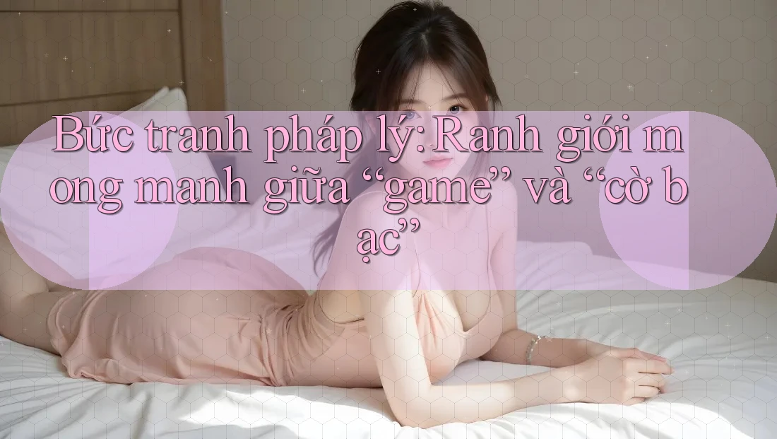 Bức tranh pháp lý: Ranh giới mong manh giữa “game” và “cờ bạc”