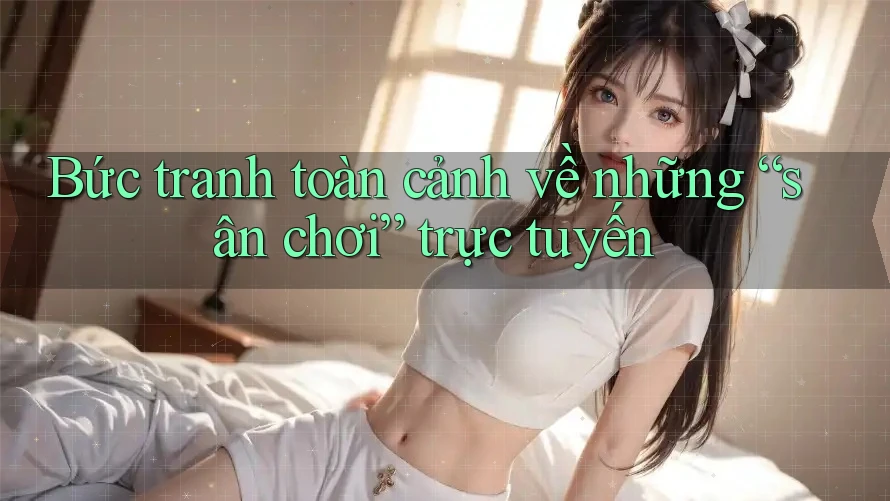 Bức tranh toàn cảnh về những “sân chơi” trực tuyến