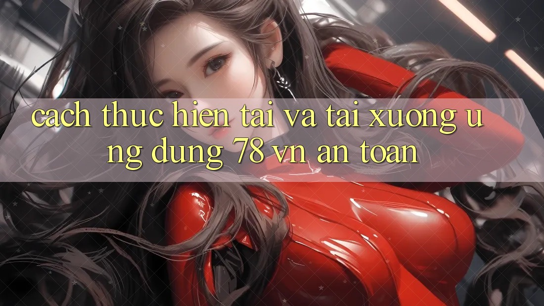 Cách thực hiện Tải Và Tải xuống Ứng Dụng 78 vn An Toàn