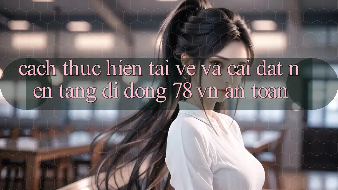 Cách thực hiện Tải về Và Cài Đặt Nền tảng di động 78 vn An Toàn