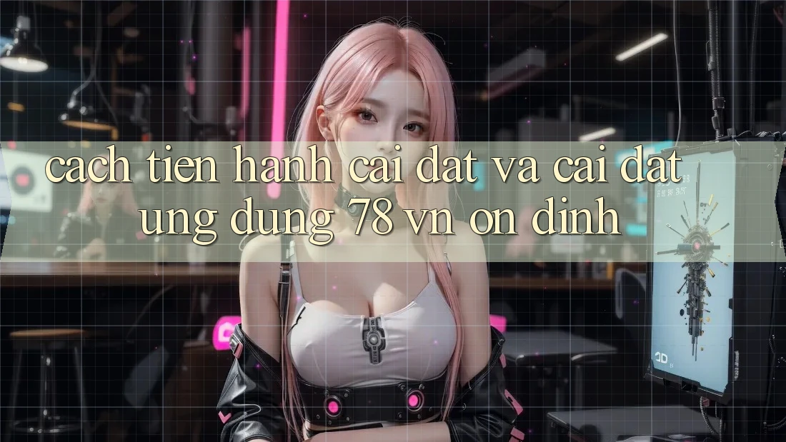 Cách tiến hành Cài đặt Và Cài Đặt Ứng Dụng 78 vn Ổn định