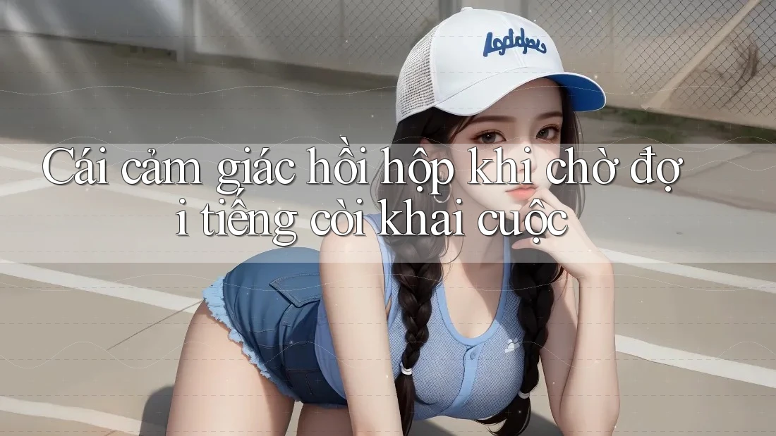 Cái cảm giác hồi hộp khi chờ đợi tiếng còi khai cuộc Cái cảm giác hồi hộp khi chờ đợi tiếng còi khai cuộc