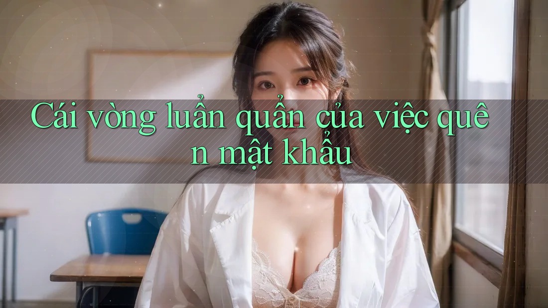 Cái vòng luẩn quẩn của việc quên mật khẩu