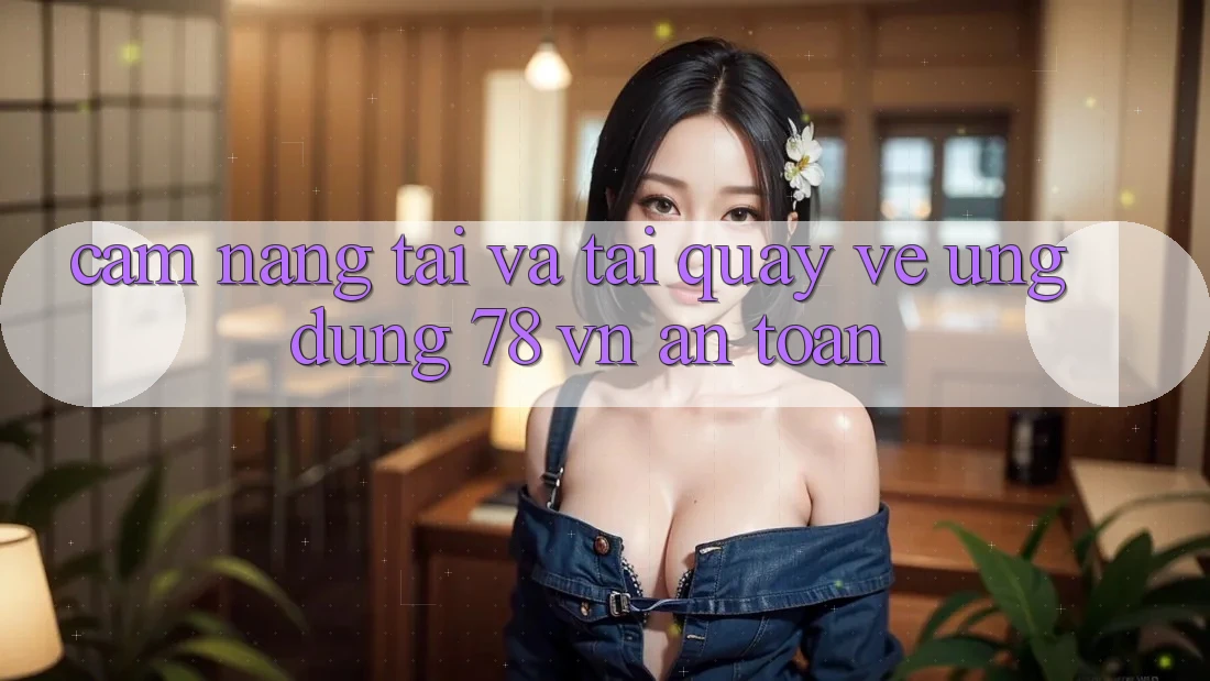 Cẩm nang Tải Và Tải quay về Ứng Dụng 78 vn An Toàn