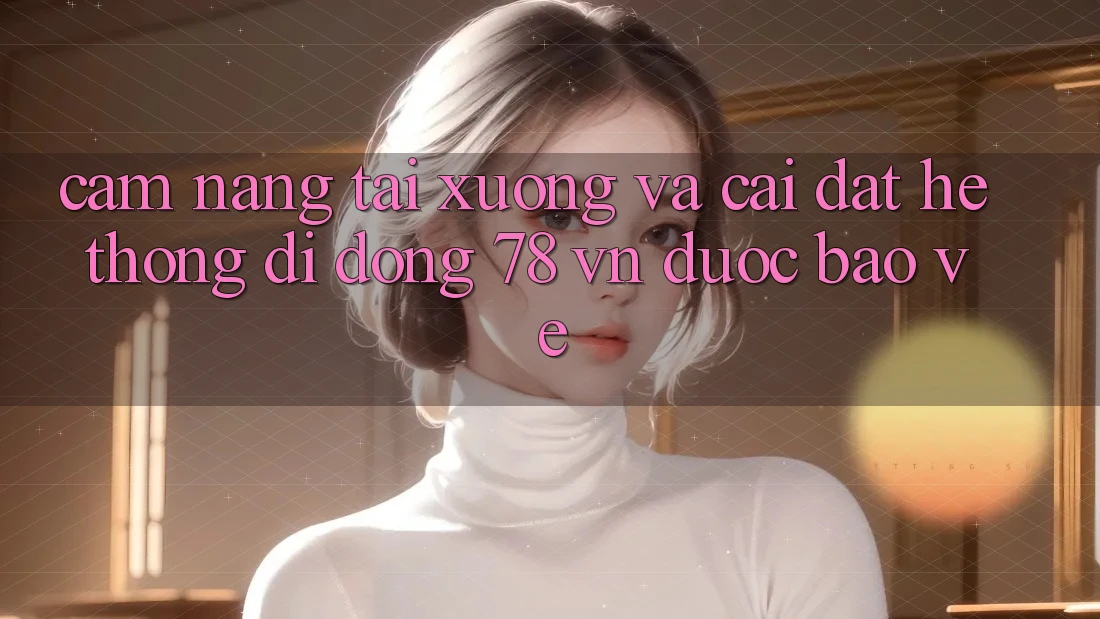 Cẩm nang Tải xuống Và Cài Đặt Hệ thống di động 78 vn Được bảo vệ