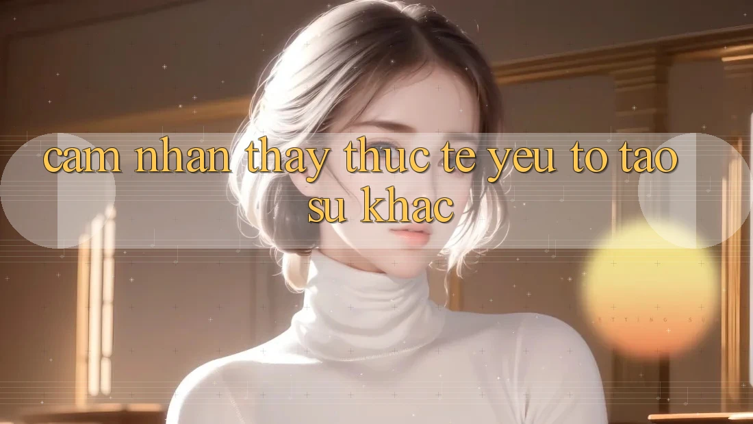 Cảm nhận thấy Thực Tế: Yếu Tố Tạo Sự Khác