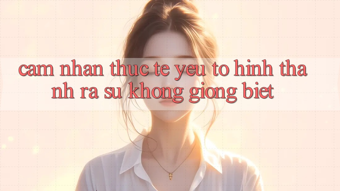Cảm nhận Thực Tế: Yếu Tố Hình thành ra Sự Không giống Biệt