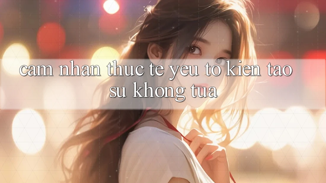 Cảm nhận Thực Tế: Yếu Tố Kiến tạo Sự Không tựa