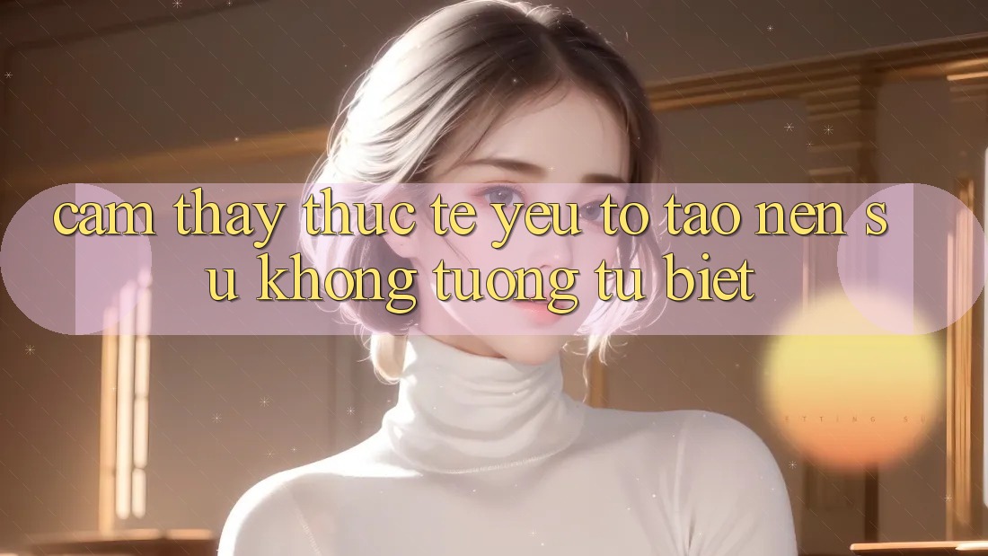 Cảm thấy Thực Tế: Yếu Tố Tạo Nên Sự Không tương tự Biệt