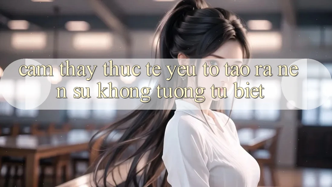 Cảm thấy Thực Tế: Yếu Tố Tạo ra Nên Sự Không tương tự Biệt