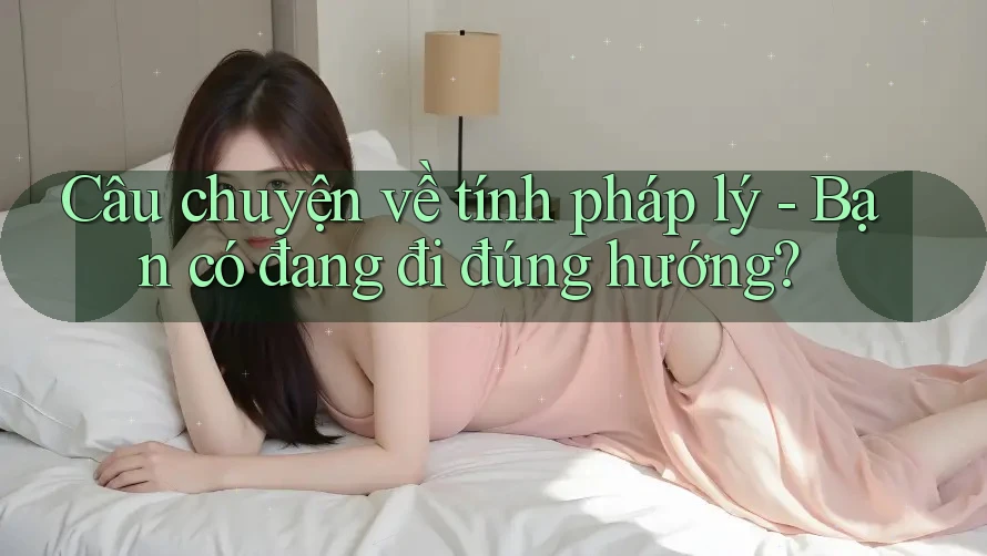 Câu chuyện về tính pháp lý - Bạn có đang đi đúng hướng?