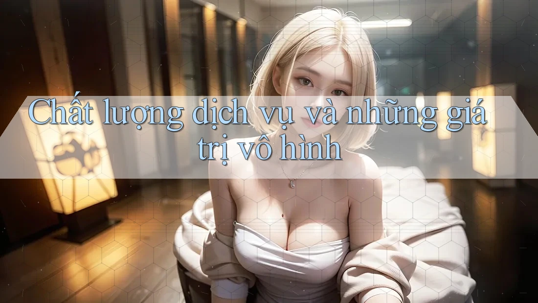 Chất lượng dịch vụ và những giá trị vô hình