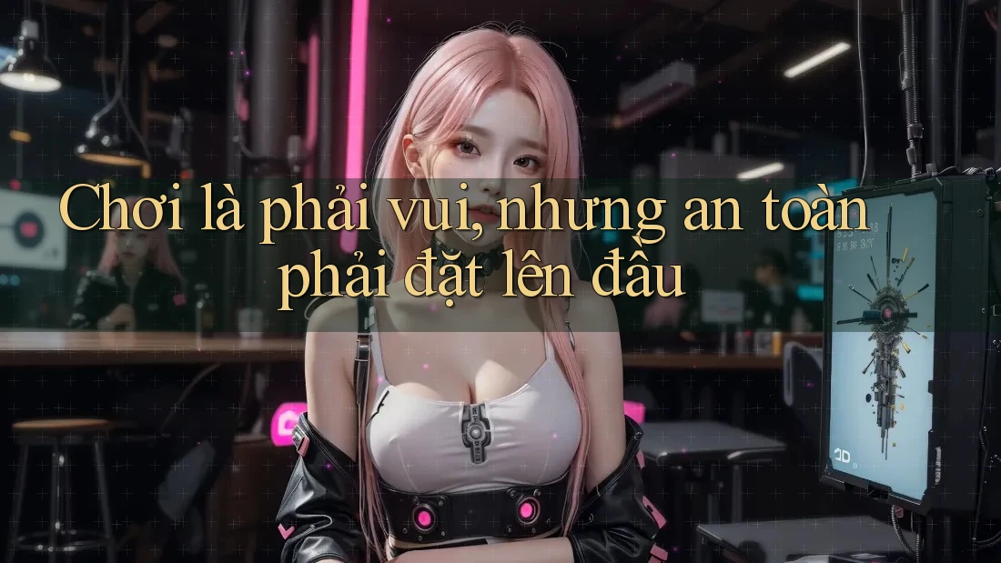 Chơi là phải vui, nhưng an toàn phải đặt lên đầu