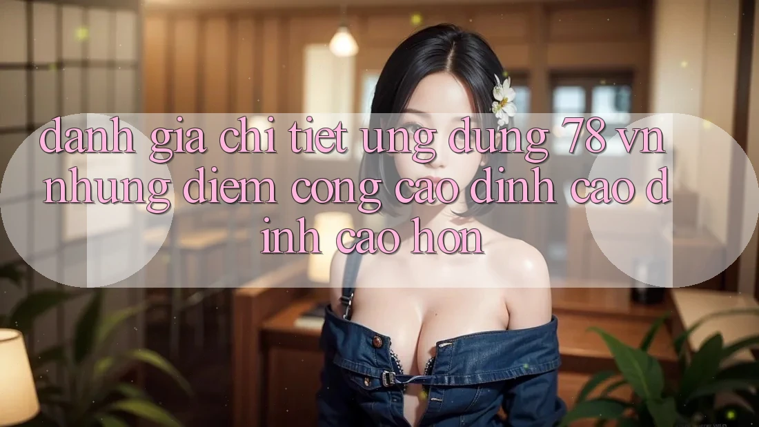 Đánh Giá Chi Tiết Ứng Dụng 78 vn: Những Điểm Cộng Cao đỉnh cao đỉnh cao hơn