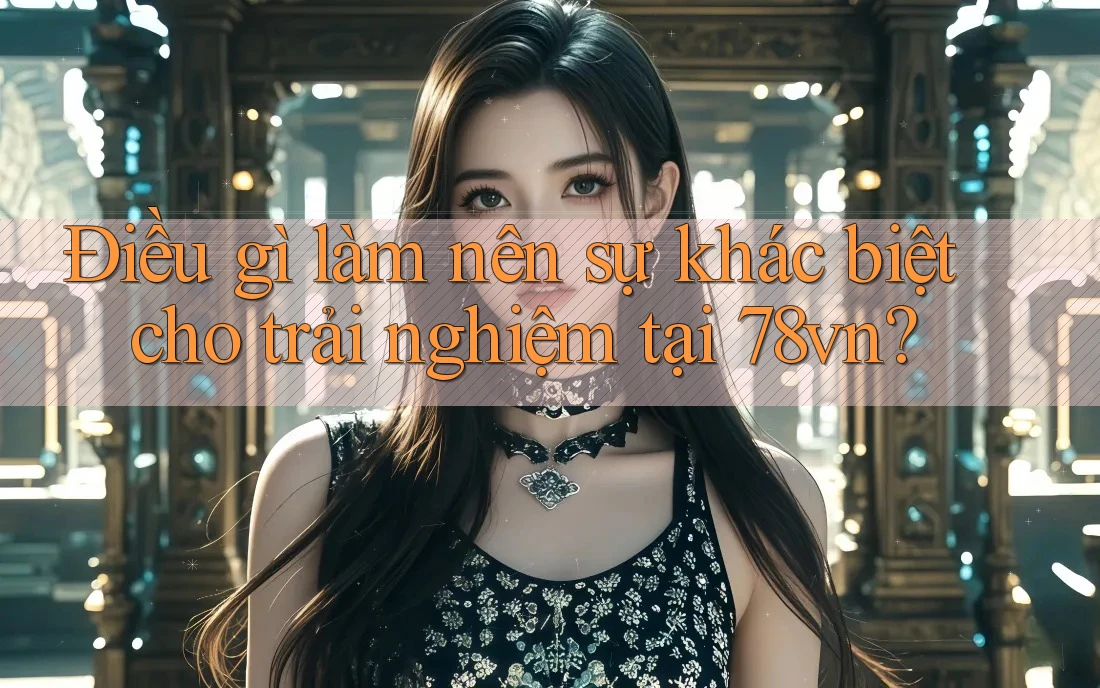 Điều gì làm nên sự khác biệt cho trải nghiệm tại 78vn?