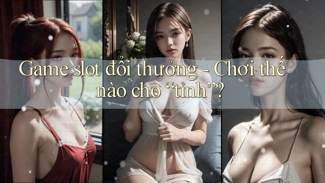 Game slot đổi thưởng - Chơi thế nào cho “tỉnh”?