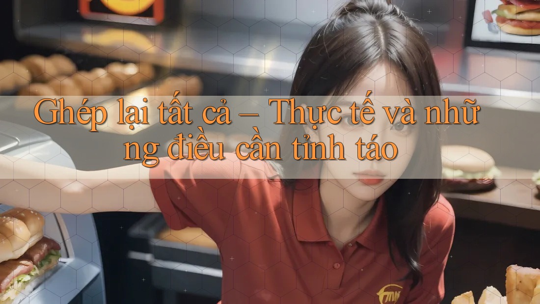 Ghép lại tất cả – Thực tế và những điều cần tỉnh táo