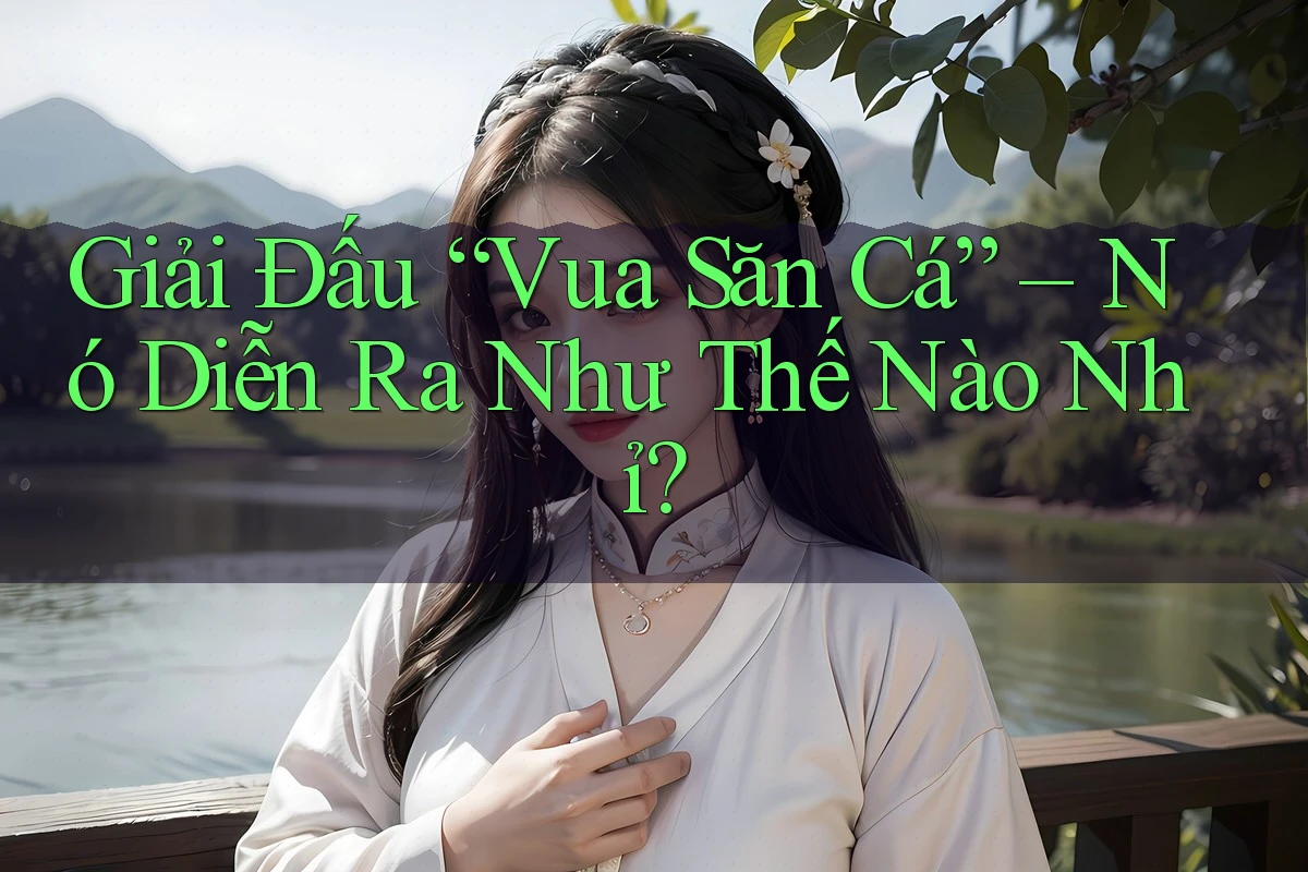 Giải Đấu “Vua Săn Cá” – Nó Diễn Ra Như Thế Nào Nhỉ?