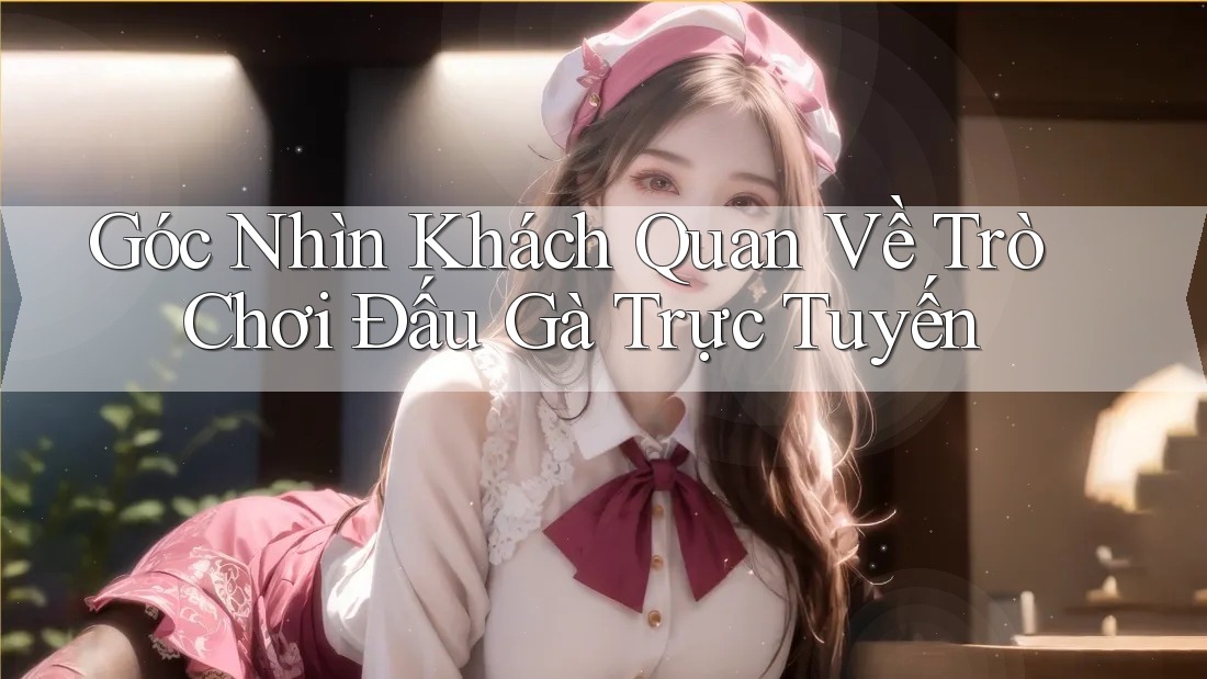Góc Nhìn Khách Quan Về Trò Chơi Đấu Gà Trực Tuyến
