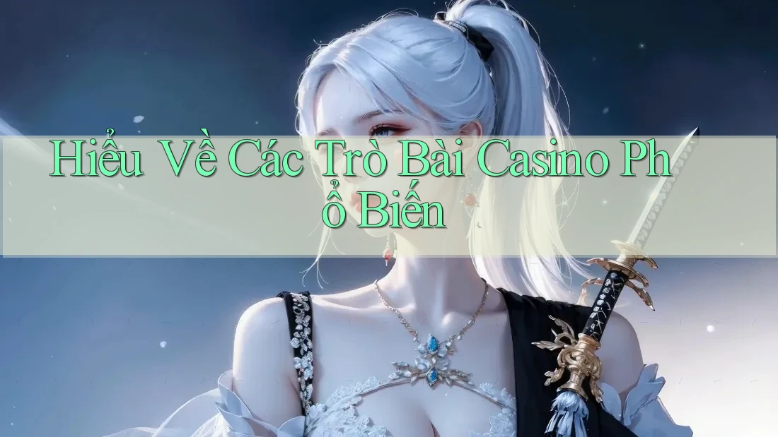 Hiểu Về Các Trò Bài Casino Phổ Biến Hiểu Về Các Trò Bài Casino Phổ Biến