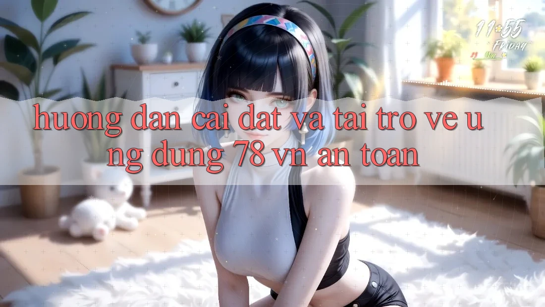 Hướng Dẫn Cài đặt Và Tải trở về Ứng Dụng 78 vn An Toàn