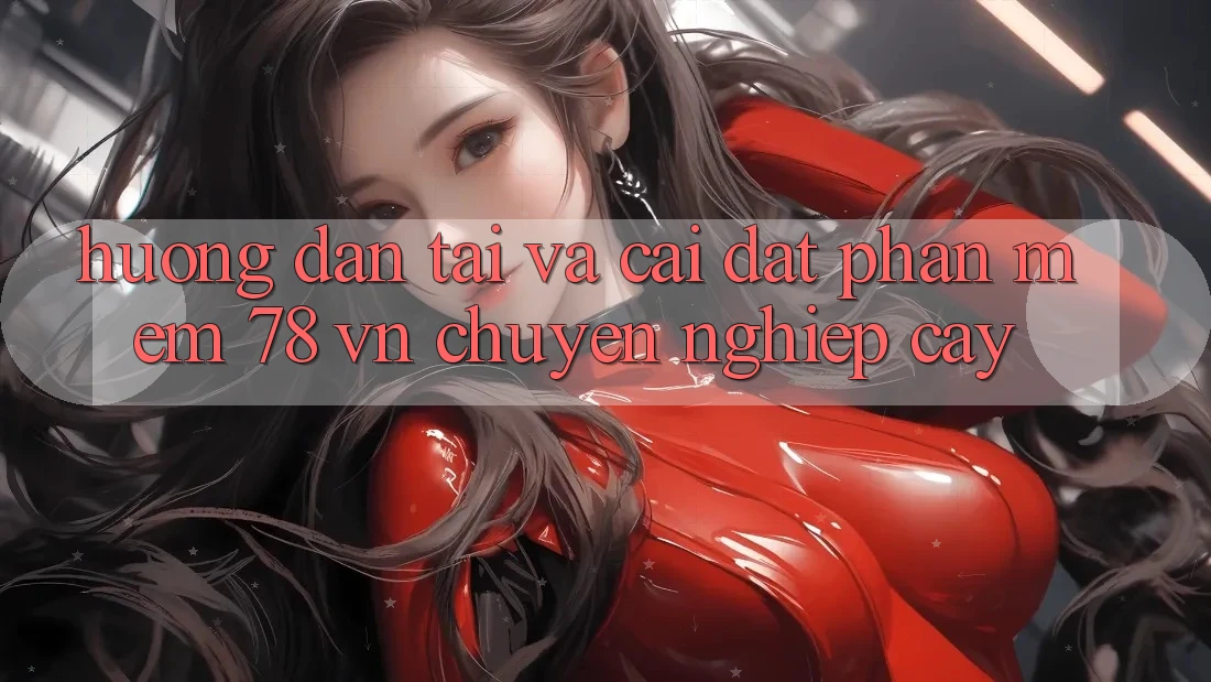 Hướng Dẫn Tải Và Cài Đặt Phần mềm 78 vn Chuyên nghiệp cậy