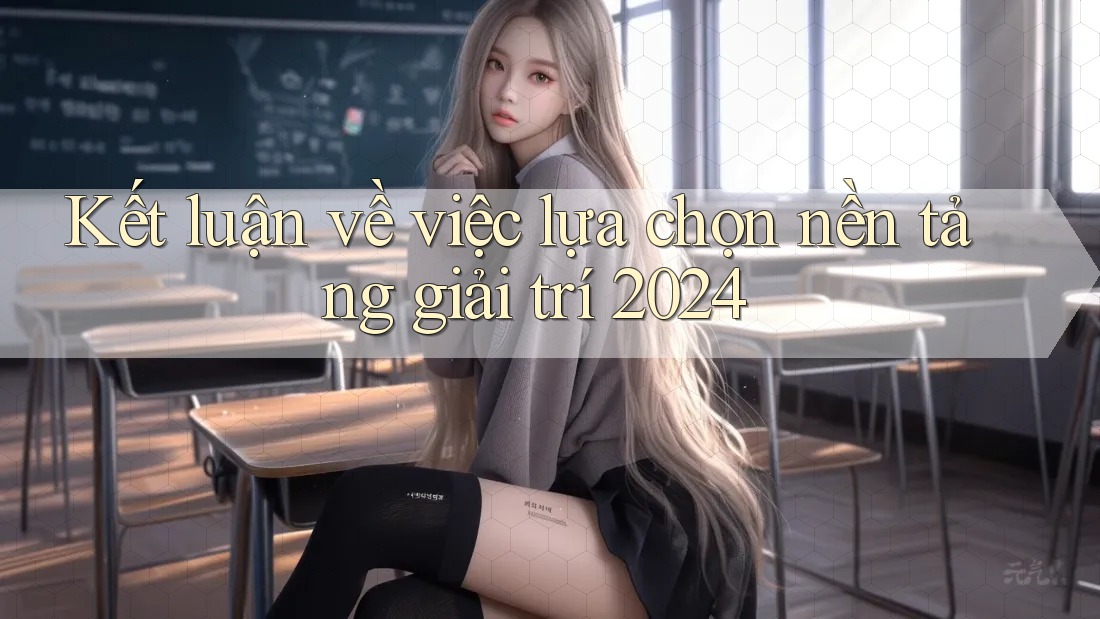 Kết luận về việc lựa chọn nền tảng giải trí 2024