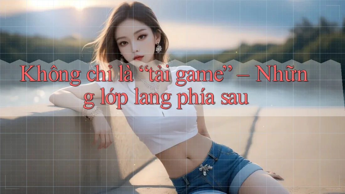Không chỉ là “tải game” – Những lớp lang phía sau