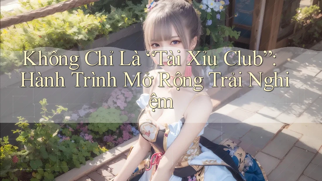 Không Chỉ Là “Tài Xỉu Club”: Hành Trình Mở Rộng Trải Nghiệm
