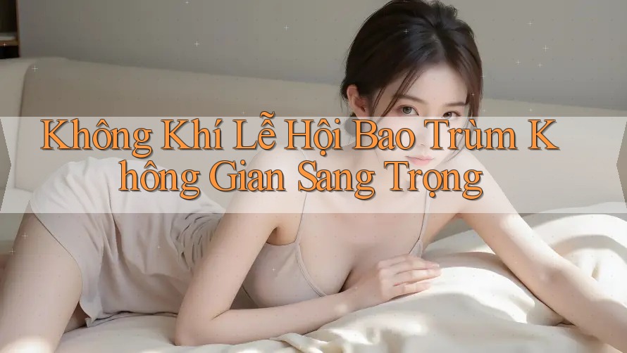 Không Khí Lễ Hội Bao Trùm Không Gian Sang Trọng