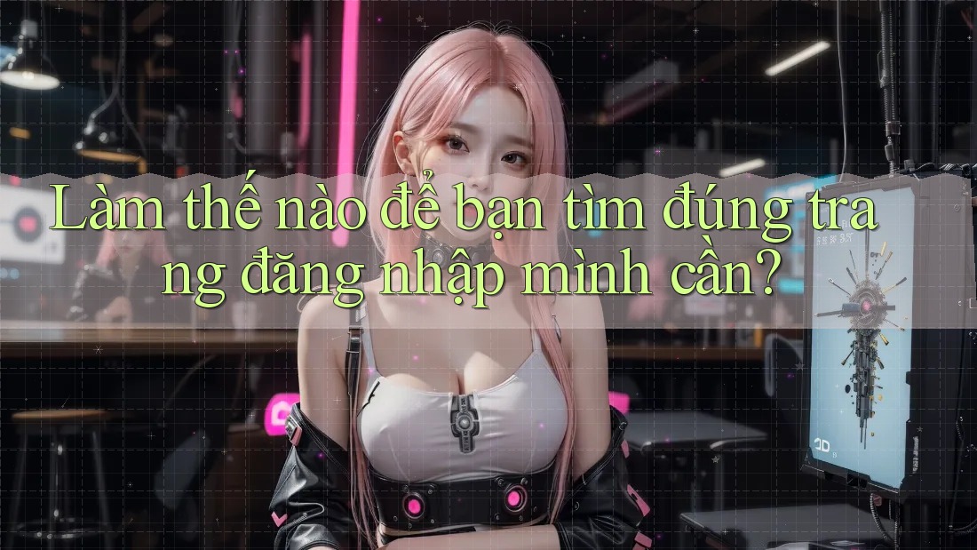 Làm thế nào để bạn tìm đúng trang đăng nhập mình cần? Làm thế nào để bạn tìm đúng trang đăng nhập mình cần?