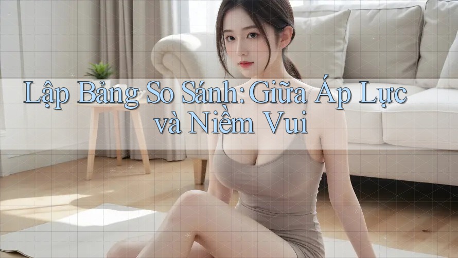 Lập Bảng So Sánh: Giữa Áp Lực và Niềm Vui