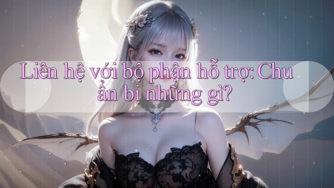 Liên hệ với bộ phận hỗ trợ: Chuẩn bị những gì?
