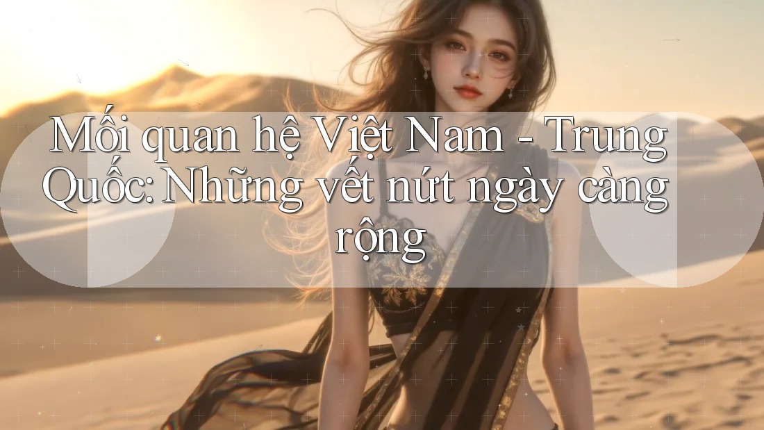 Mối quan hệ Việt Nam - Trung Quốc: Những vết nứt ngày càng rộng Mối quan hệ Việt Nam - Trung Quốc: Những vết nứt ngày càng rộng