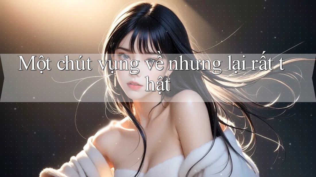 Một chút vụng về nhưng lại rất thật