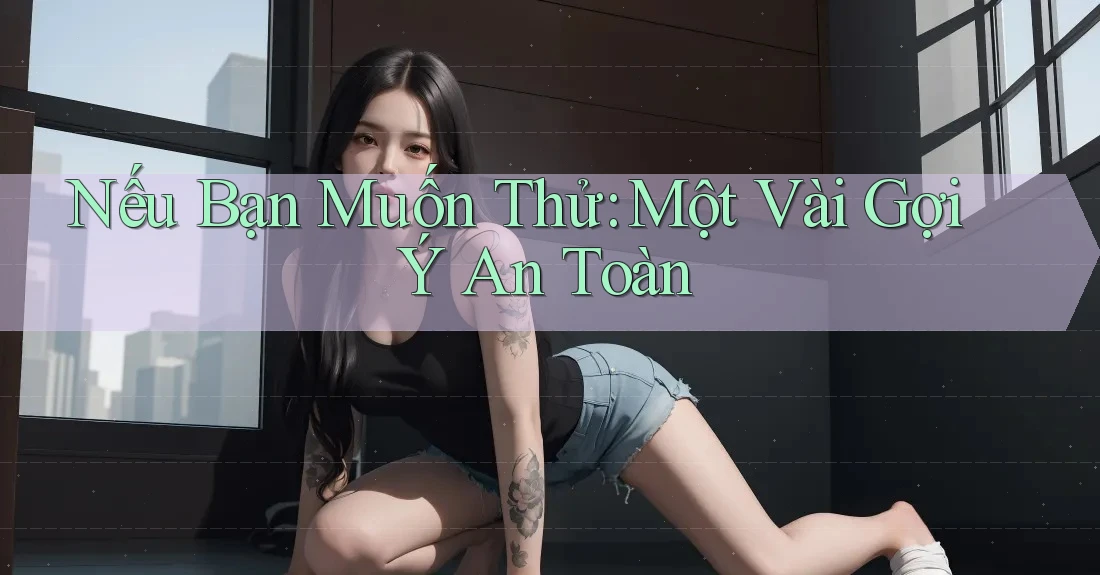Nếu Bạn Muốn Thử: Một Vài Gợi Ý An Toàn