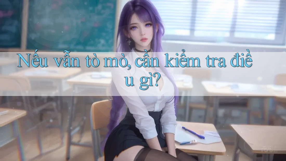 Nếu vẫn tò mò, cần kiểm tra điều gì?