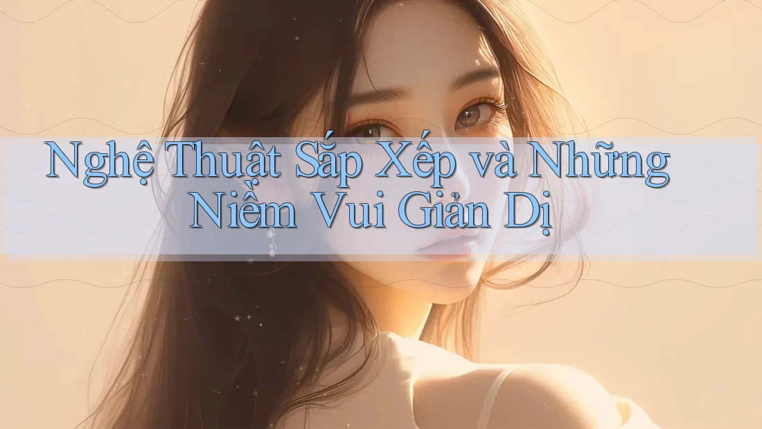 Nghệ Thuật Sắp Xếp và Những Niềm Vui Giản Dị