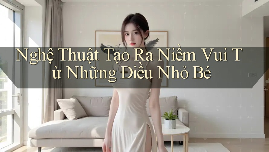 Nghệ Thuật Tạo Ra Niềm Vui Từ Những Điều Nhỏ Bé
