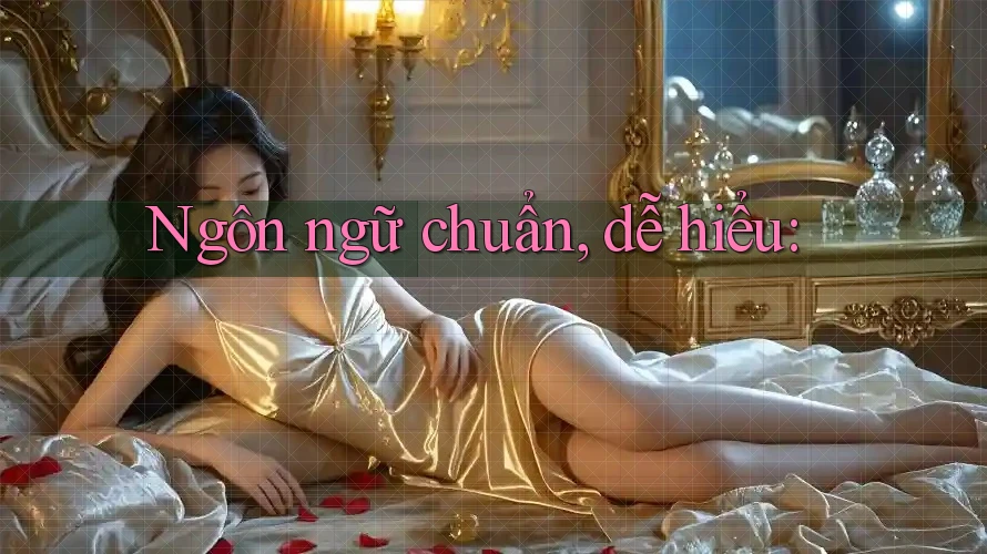 Ngôn ngữ chuẩn, dễ hiểu: