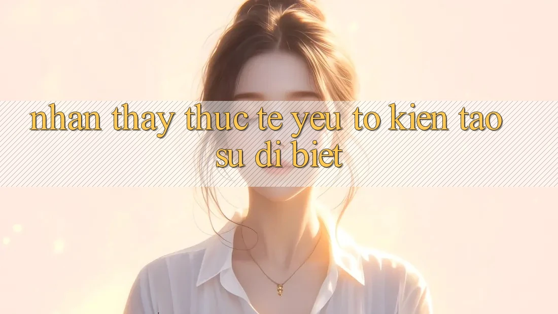 Nhận thấy Thực Tế: Yếu Tố Kiến tạo Sự Dị biệt