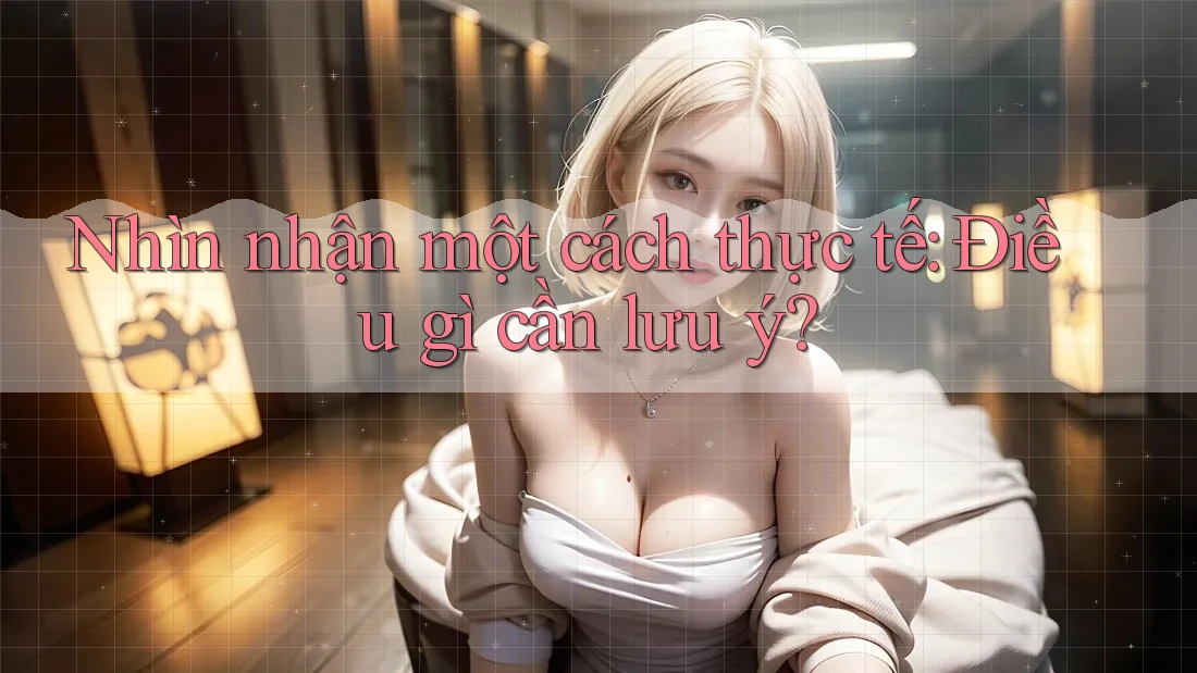 Nhìn nhận một cách thực tế: Điều gì cần lưu ý?