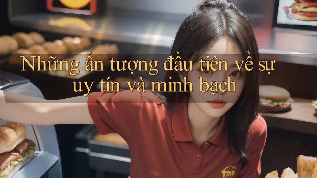Những ấn tượng đầu tiên về sự uy tín và minh bạch