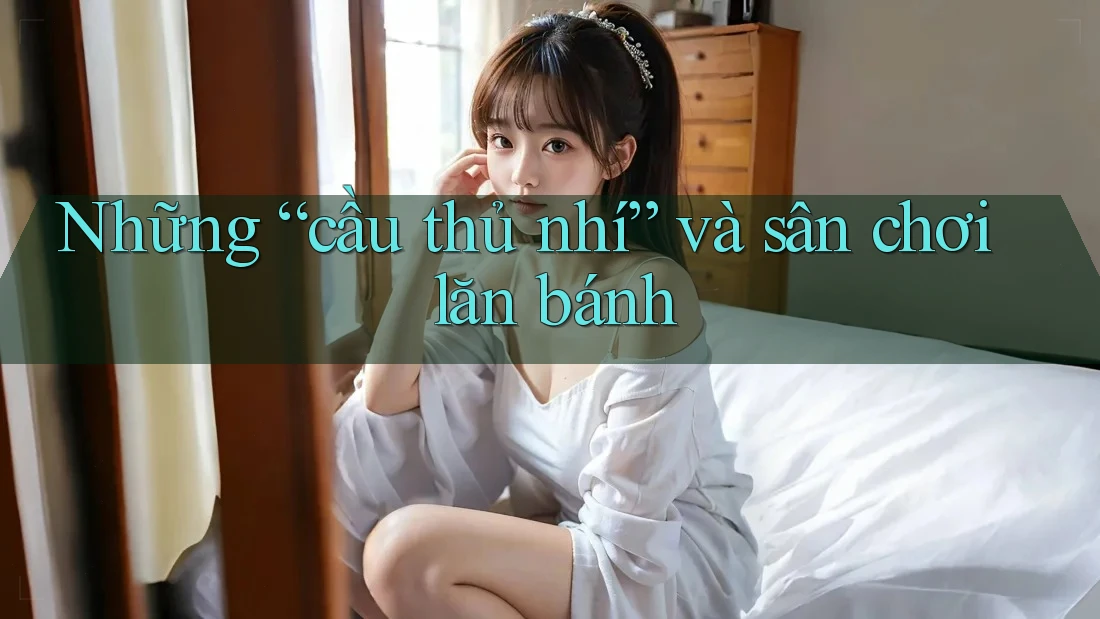 Những “cầu thủ nhí” và sân chơi lăn bánh
